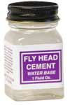 Лак FLY HEAD CEMENT WATER BASE, 1 OZ.