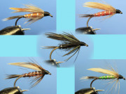Набор мокрых мушек "Wet Gnat"